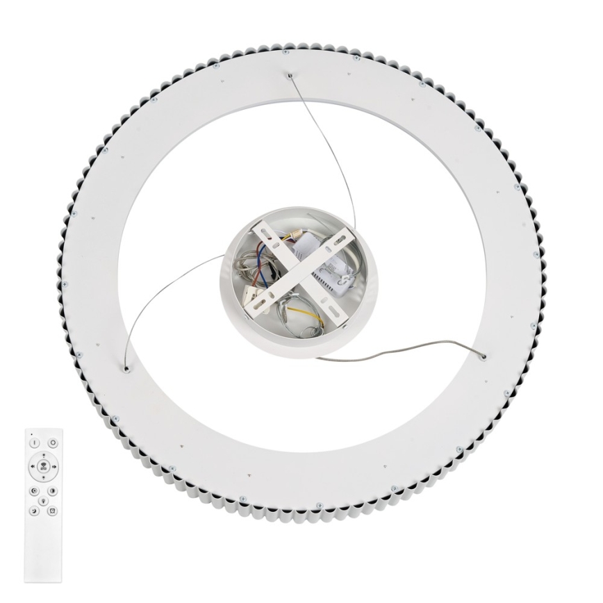 BRILAGI - LED prigušiva luster na sajli FALCON MODERN LED/54W/230V 3000-6000K prečnik 60 cm bela + daljinski upravljač