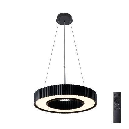 BRILAGI - LED prigušiva luster na sajli LUMIX LED/48W/230V 3000-6000K crna preč. 50 cm + daljinski upravljač