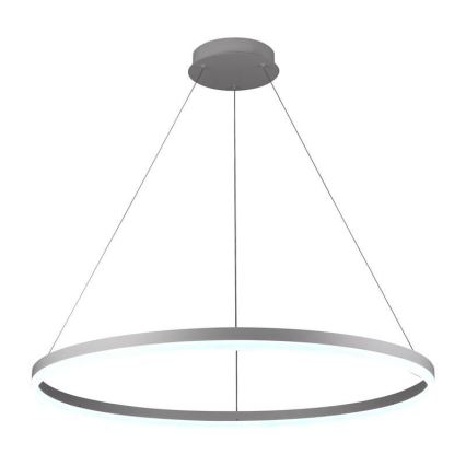 Brilagi - LED prigušiva luster na sajli CIRCLE LED/55W/230V 3000-6500K prečnik 80 cm bela + daljinski upravljač