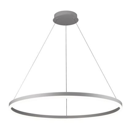 Brilagi - LED prigušiva luster na sajli CIRCLE LED/55W/230V 3000-6500K prečnik 80 cm bela + daljinski upravljač