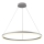 Brilagi - LED prigušiva luster na sajli CIRCLE LED/55W/230V 3000-6500K preč. 80 cm srebrna + daljinski upravljač