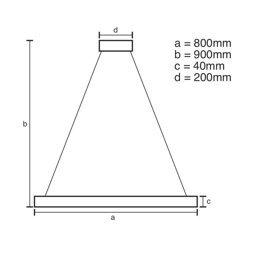 Brilagi - LED prigušiva luster na sajli CIRCLE LED/55W/230V 3000-6500K prečnik 80 cm srebrna + daljinski upravljač