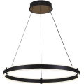 BRILAGI - LED prigušiva luster na sajli CIRCLE LED/85W/230V 3000-6500K Ø 60 cm crna + daljinski upravljač