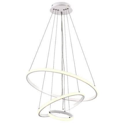 Brilagi - LED prigušiva luster na sajli CIRCLE LED/90W/230V 3000-6500K prečnik 60 cm + daljinski upravljač