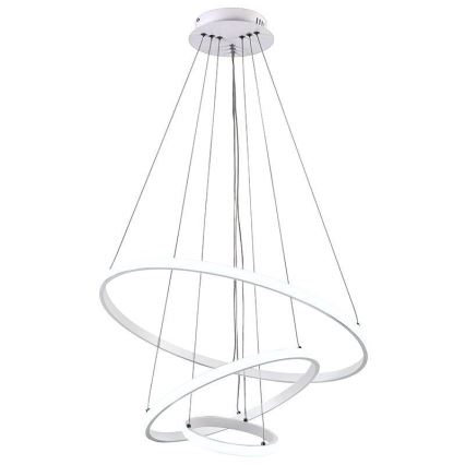 Brilagi - LED prigušiva luster na sajli CIRCLE LED/90W/230V 3000-6500K prečnik 60 cm + daljinski upravljač