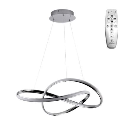 Brilagi - LED Prigušiva luster na sajli COSMOWAVE LED/70W/230V 3000-6500K bela + daljinski upravljač