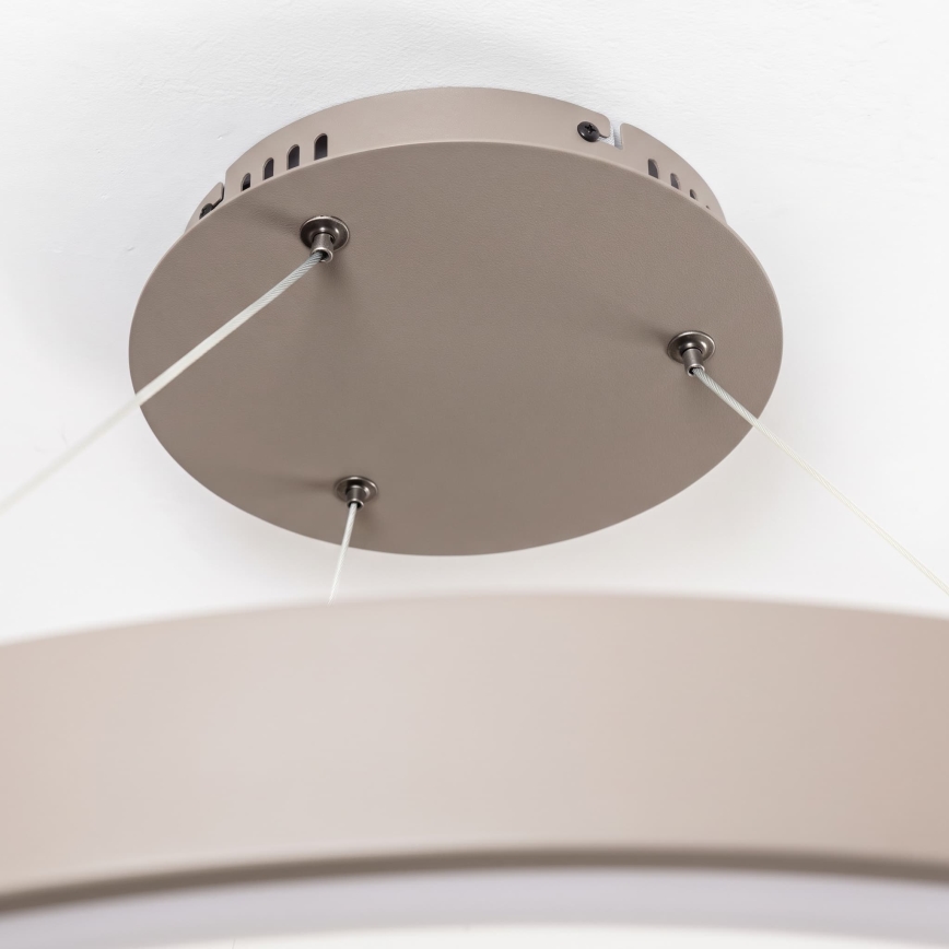 BRILAGI - LED luster sa mogućnošću prigušivanja na sajli FALCON II LED/108W/230V 3000-6500K Ø 80 cm bež + daljinski upravljač (prigušiva)