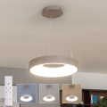 BRILAGI - LED prigušiva luster na sajli FALCON II LED/67W/230V 3000-6500K Ø 40 cm bež + daljinski upravljač
