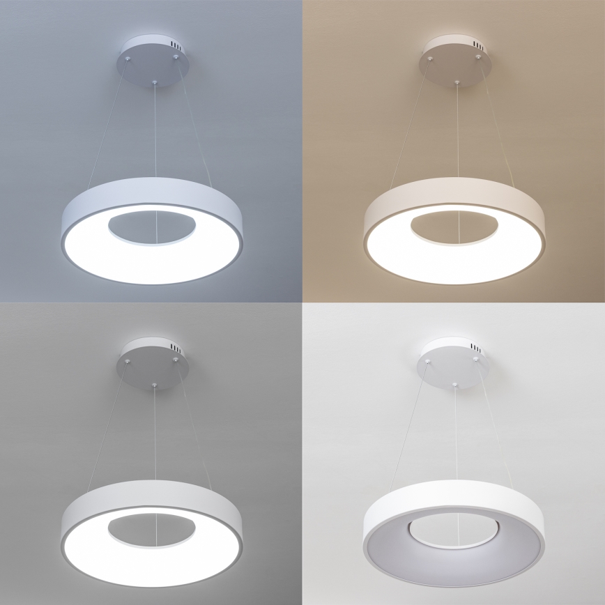 Brilagi - LED prigušiva luster na sajli FALCON II LED/67W/230V 3000-6500K prečnik 40 cm bela + daljinski upravljač