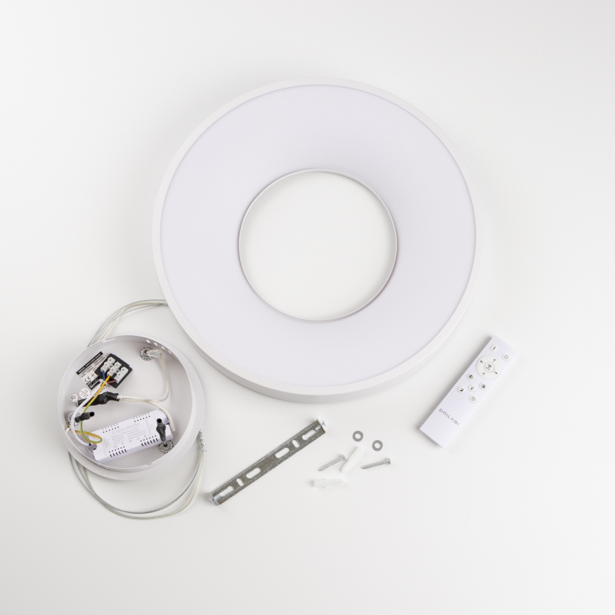 Brilagi - LED prigušiva luster na sajli FALCON II LED/67W/230V 3000-6500K prečnik 40 cm bela + daljinski upravljač