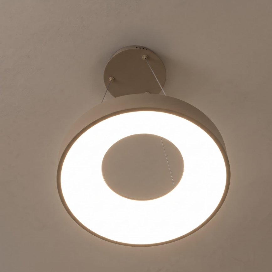 BRILAGI - LED prigušiva luster na sajli FALCON II LED/67W/230V 3000-6500K Ø 40 cm bež + daljinski upravljač