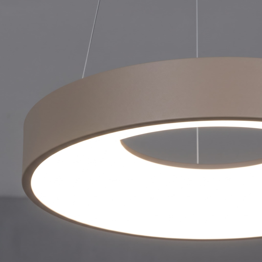 BRILAGI - LED prigušiva luster na sajli FALCON II LED/67W/230V 3000-6500K Ø 40 cm bež + daljinski upravljač