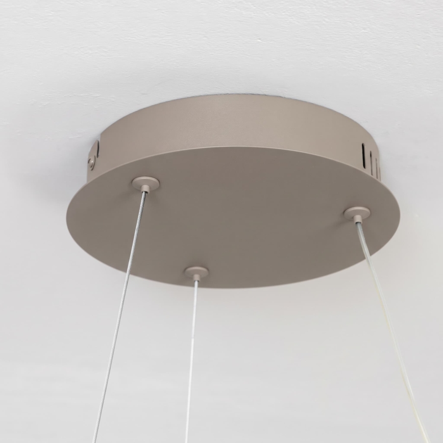 BRILAGI - LED prigušiva luster na sajli FALCON II LED/67W/230V 3000-6500K Ø 40 cm bež + daljinski upravljač