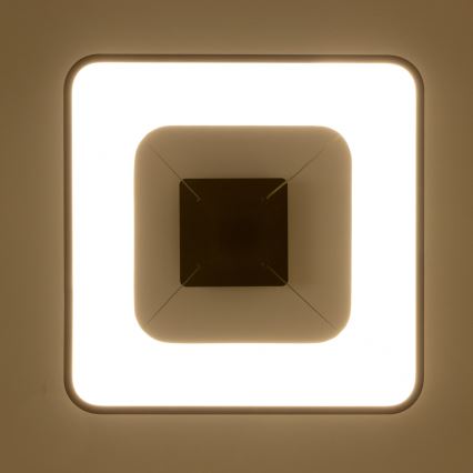 Brilagi - LED prigušiva luster na sajli FALCON II LED/80W/230V 3000-6500K 40x40 cm crna + daljinski upravljač