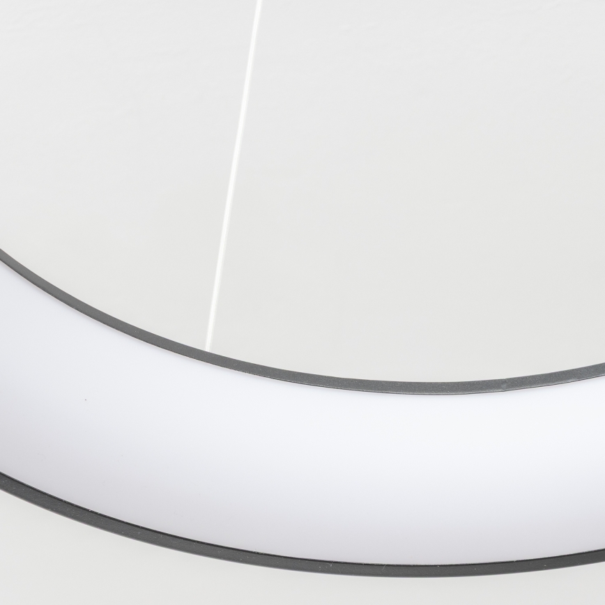 Brilagi - LED prigušiva luster na sajli FALCON II LED/99W/230V 3000-6500K prečnik 60 cm crna + daljinski upravljač