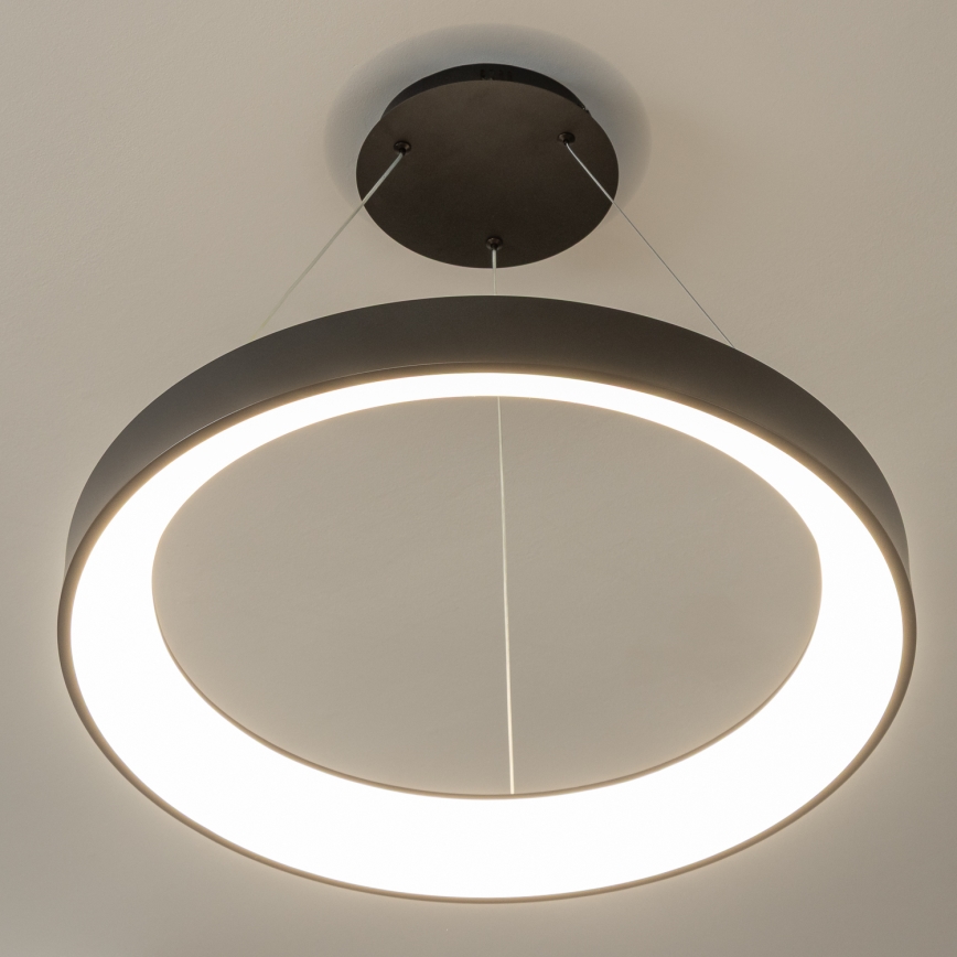 Brilagi - LED prigušiva luster na sajli FALCON II LED/99W/230V 3000-6500K prečnik 60 cm crna + daljinski upravljač