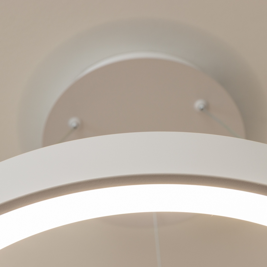 Brilagi - LED prigušiva viseći luster FALCON II LED/99W/230V 3000-6500K prečnik 60 cm beli + daljinski upravljač