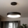 Brilagi - LED prigušiva luster na sajli FALCON LED/80W/230V 3000-6500K Ø 60 cm crna + daljinski upravljač