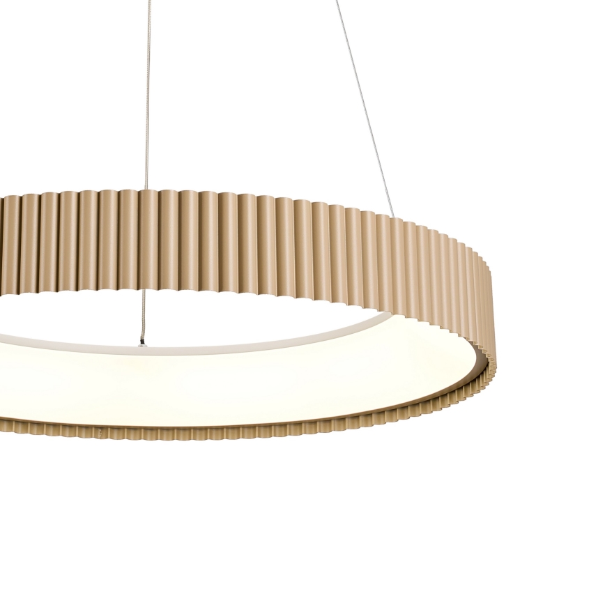 Brilagi - LED prigušiva luster na sajli FALCON MODERN LED/30W/230V 3000-6500K 40 cm bež + daljinski upravljač