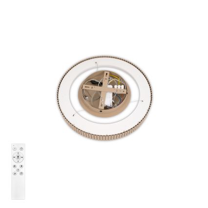 Brilagi - LED prigušiva luster na sajli FALCON MODERN LED/30W/230V 3000-6500K 40 cm bež + daljinski upravljač