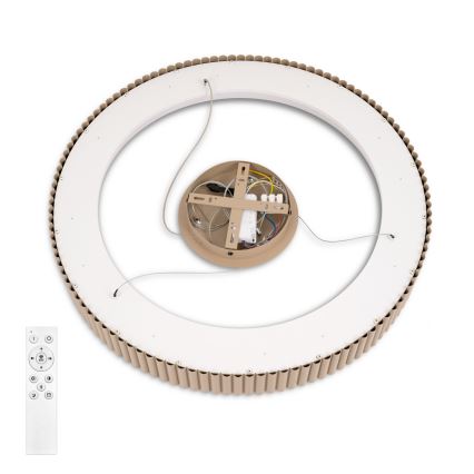 Brilagi - LED prigušiva luster na sajli FALCON MODERN LED/54W/230V 3000-6500K prečnik 60 cm bež + daljinski upravljač