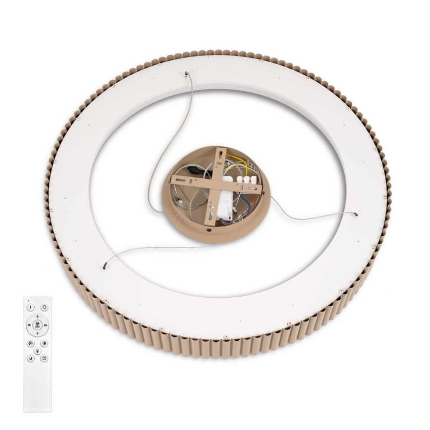 Brilagi - LED prigušiva luster na sajli FALCON MODERN LED/54W/230V 3000-6500K prečnik 60 cm bež + daljinski upravljač