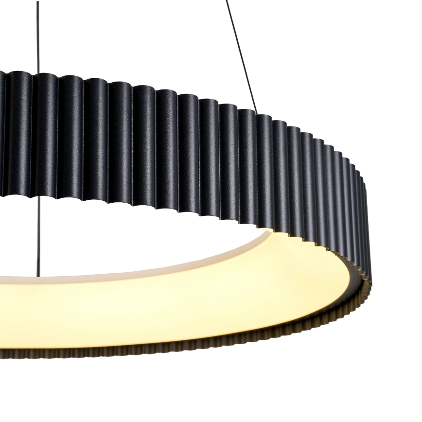 Brilagi - LED prigušiva luster na sajli FALCON MODERN LED/54W/230V 3000-6500K pr. 60 cm crna + daljinski upravljač