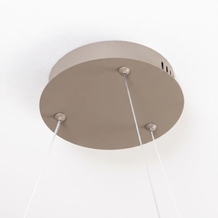 BRILAGI - LED prigušiva luster na sajli FALCON SLIM LED/42W/230V 3000-6500K prečnik 50 cm bež + daljinski upravljač