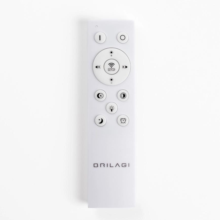 BRILAGI - LED prigušiva luster na sajli FALCON SLIM LED/42W/230V 3000-6500K prečnik 50 cm bež + daljinski upravljač