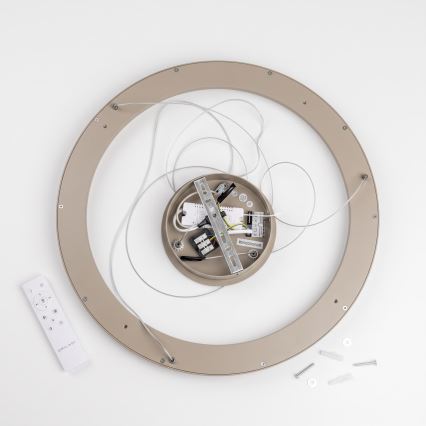BRILAGI - LED prigušiva luster na sajli FALCON SLIM LED/42W/230V 3000-6500K prečnik 50 cm bež + daljinski upravljač