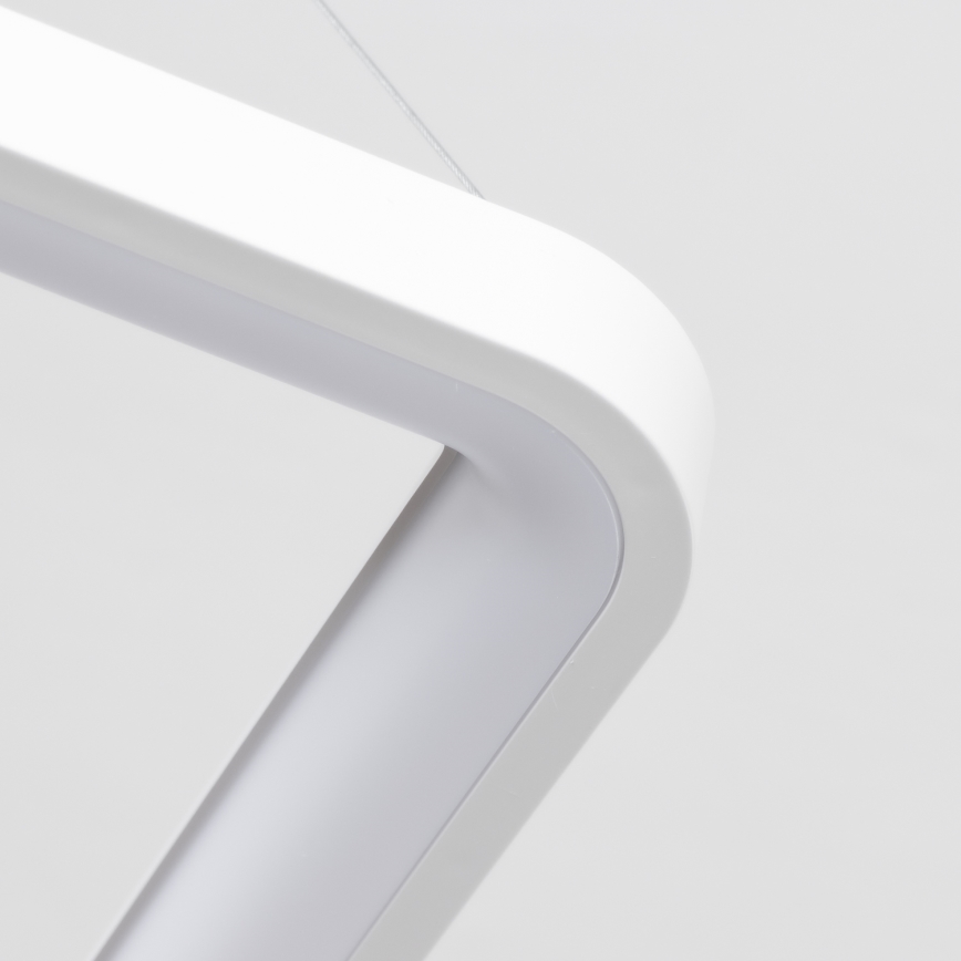 Brilagi - LED prigušiva luster na sajli FALCON SLIM LED/50W/230V 3000-6500K 50x50 cm bela + daljinski upravljač