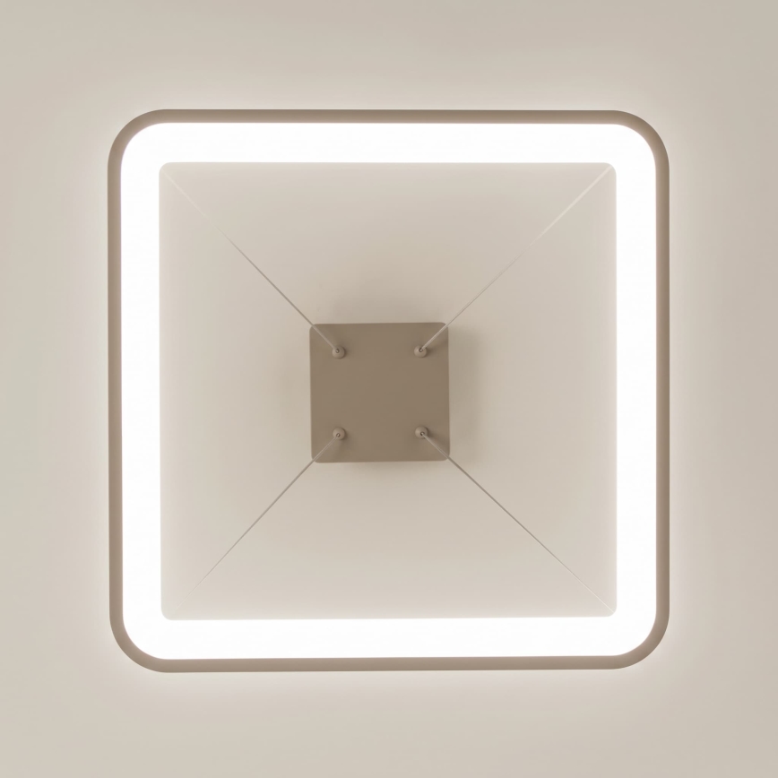 BRILAGI - LED prigušiva luster na sajli FALCON SLIM LED/50W/230V 3000-6500K 50x50 cm bež + daljinski upravljač