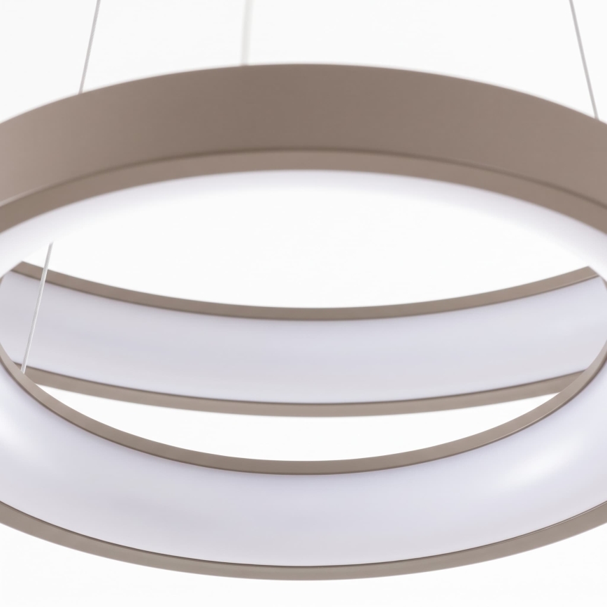 BRILAGI - LED prigušiva luster na sajli FALCON SLIM LED/68W/230V 3000-6500K pr. 50 cm bež + daljinski upravljač