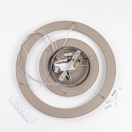 BRILAGI - LED prigušiva luster na sajli FALCON SLIM LED/68W/230V 3000-6500K pr. 50 cm bež + daljinski upravljač