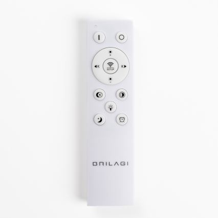 Brilagi - LED prigušiva viseći luster na sajli FALCON SLIM LED/68W/230V 3000-6500K prečnik 50 cm bela + daljinski upravljač