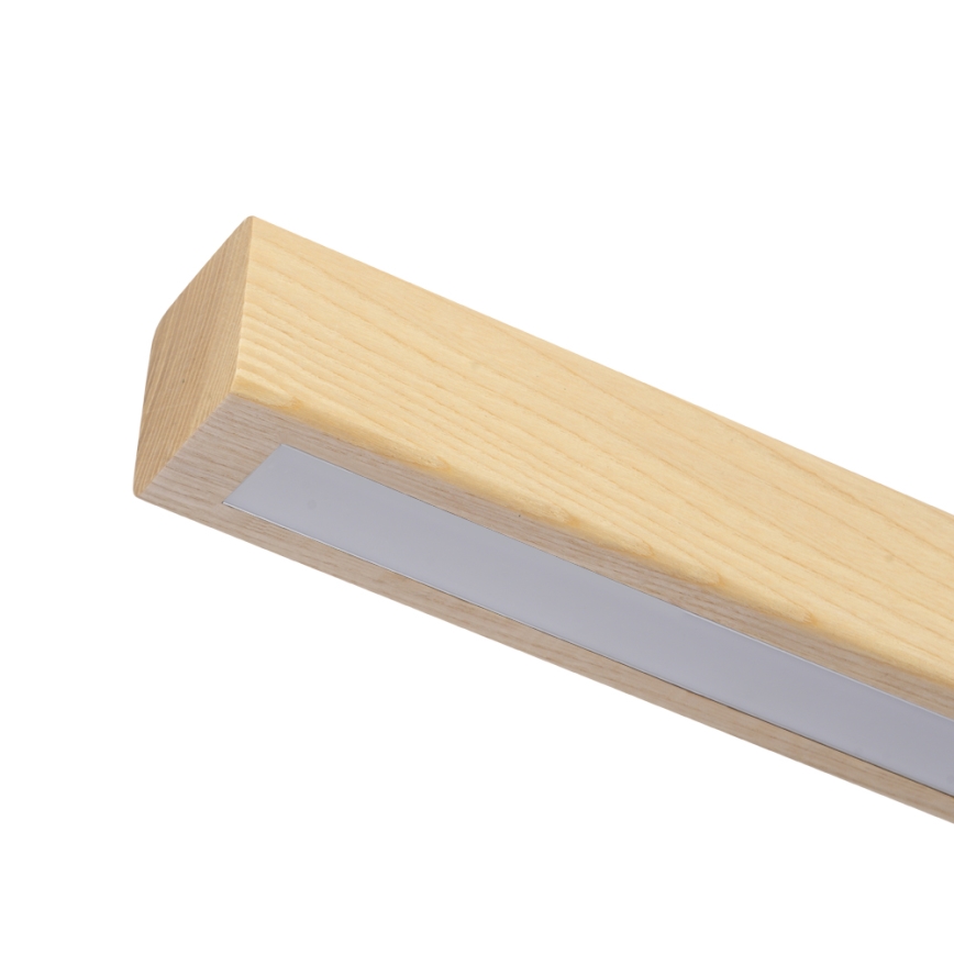 Brilagi - LED prigušiva luster na sajli OAK SMART LED/30W/230V Wi-Fi Tuya, hrast + daljinski upravljač