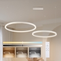 Brilagi - LED prigušiva luster na sajli PORTOFINO LED/98W/230V 3000-6000K bela + daljinsko upravljanje