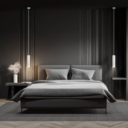 Brilagi - LED RGBW prigušiva viseći luster na sajli SELE 1xGU10/6W/230V 3000K bela