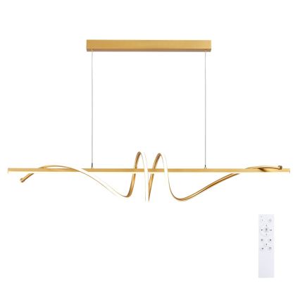 BRILAGI - LED prigušiva luster na sajli SIGNATURE LED/50W/230V 3000-6000K 120 cm zlatna + daljinski upravljač