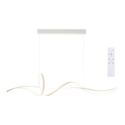 Brilagi - LED prigušiva luster na sajli SIGNATURE LED/55W/230V 3000-6000K 120x23 cm bela + daljinski upravljač