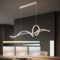 Brilagi - LED prigušiva luster na sajli SIGNATURE LED/55W/230V 3000-6000K 120x23 cm bela + daljinski upravljač