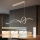 Brilagi - LED prigušiva luster na sajli SIGNATURE LED/55W/230V 3000-6000K 120x23 cm bež + daljinski upravljač