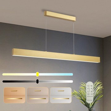 Brilagi - LED prigušiva luster na sajli SLEEKLINE SMART LED/40W/230V 3000-6000K Wi-Fi Tuya zlatna + daljinski upravljač
