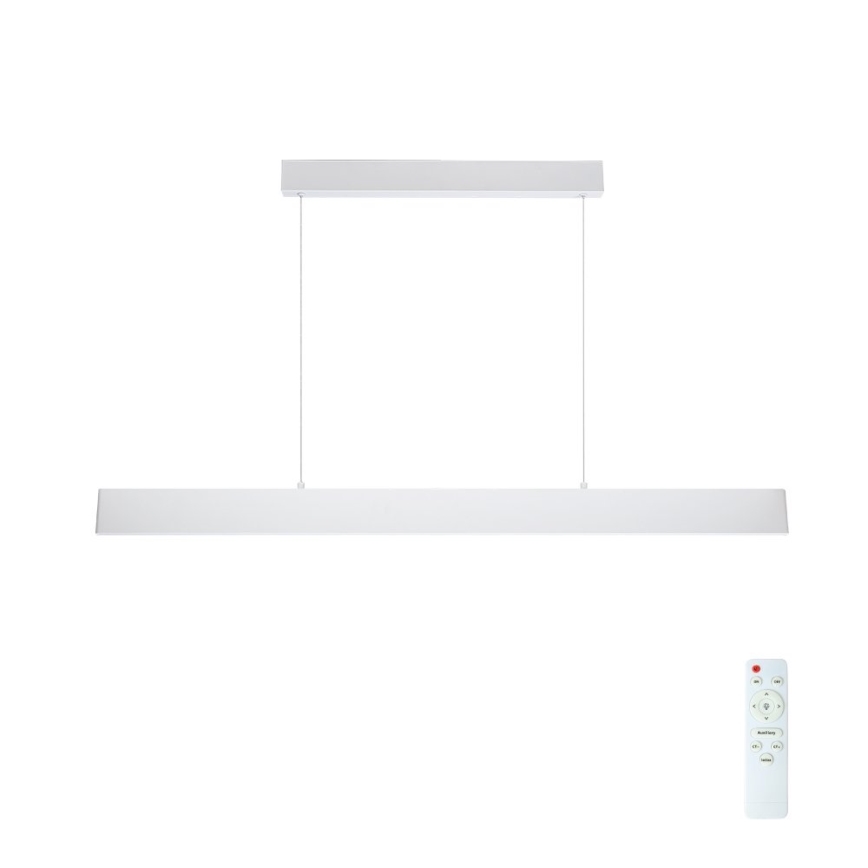 Brilagi - LED luster na sajli SLIMLINE LED/40W/230V 3000-6000K, prigušiva, bela + daljinski upravljač