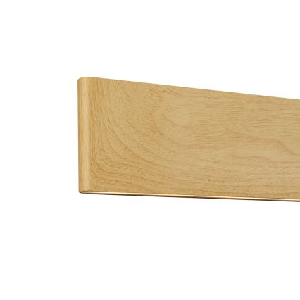 Brilagi - LED prigušiva luster na sajli SLIMLINE LED/40W/230V 3000-6000K hrastov dekor + daljinski upravljač