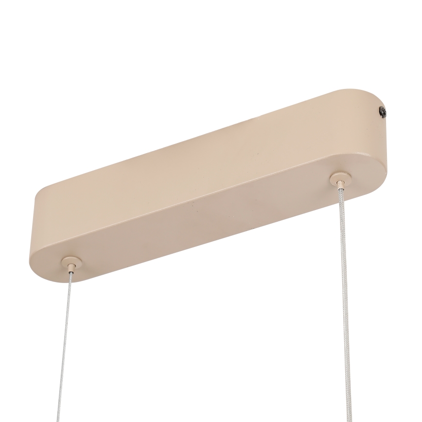 Brilagi - LED prigušiva luster na sajli TWISTER LED/60W/230V 3000-6000K bež + daljinski upravljač