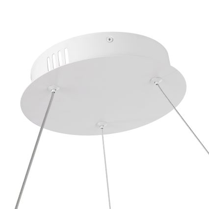 Brilagi - prigušiva LED luster na sajli TWISTER LED/75W/230V 3000–6000K Ø 70 cm bela + daljinski upravljač
