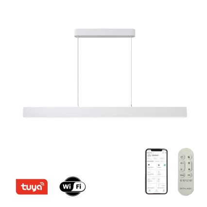 Brilagi - LED prigušiva luster na sajli SLEEKLINE SMART LED/40W/230V 3000-6000K Wi-Fi Tuya bela + daljinski upravljač