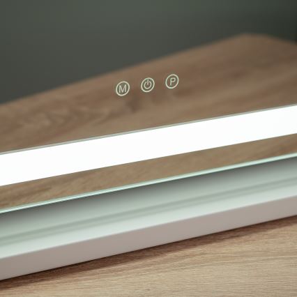 BRILAGI - LED prigušiva ogledalo za šminku CALIFORNIA LED/25W/230V 3000/4000/6500K 55x44 cm bela