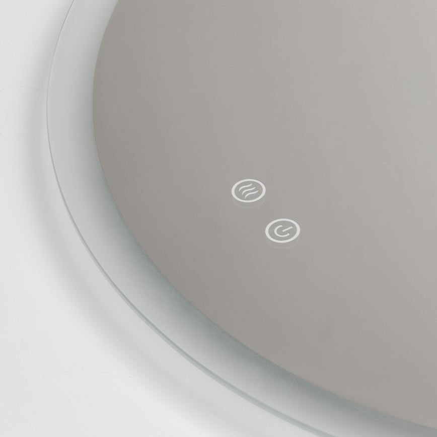 Brilagi - LED kupatilsko grejano ogledalo CLARA PRO LED/19W/230V prečnik 60 cm IP44 CRI 90 prigušiva + CCT